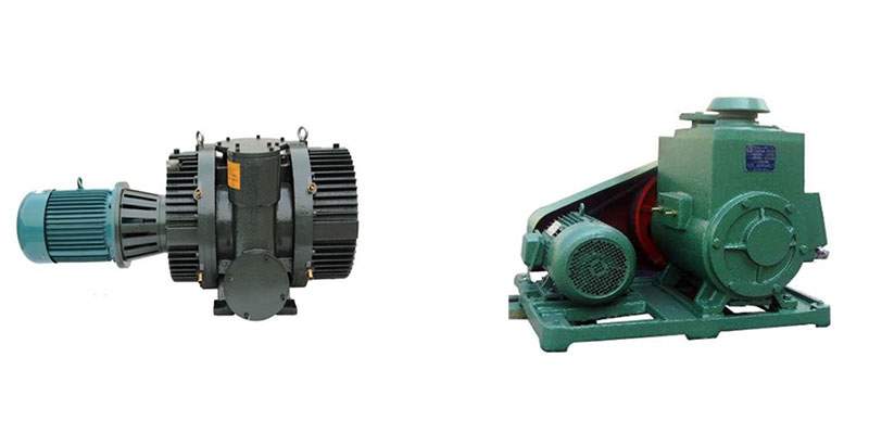 Roots pump,2X rotary vane vacuum pump